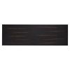 Classic 36 x 60 inch Farmhouse Dining Table in Antique Black Wood Finish