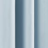 52 x 96 inch Solid Light Blue Thermal Blackout Curtain Panels - Set of 2