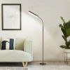Bronze 68-inch LED Dimmable Floor Lamp with Remote - Accent/Reading Light