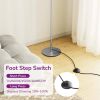 Silver Minimalist 57-inch Slim Bar-Shaped Dimmable LED Corner Floor Lamp