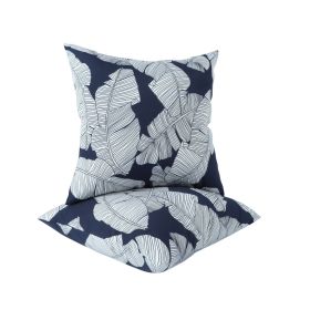 2 Pack Outdoor Throw Pillows, Waterproof & Fade-Resistant Patio Cushions for Garden, Porch, Poolside Furniture - Soft & Comfortable Decorative Pillow