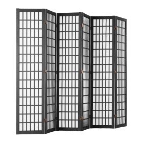 Room Divider, 6 Panel Japanese Room Divider, Folding Privacy Screen Indoor, Portable Partition Dividers and Decoration Screens, for Room Separation,
